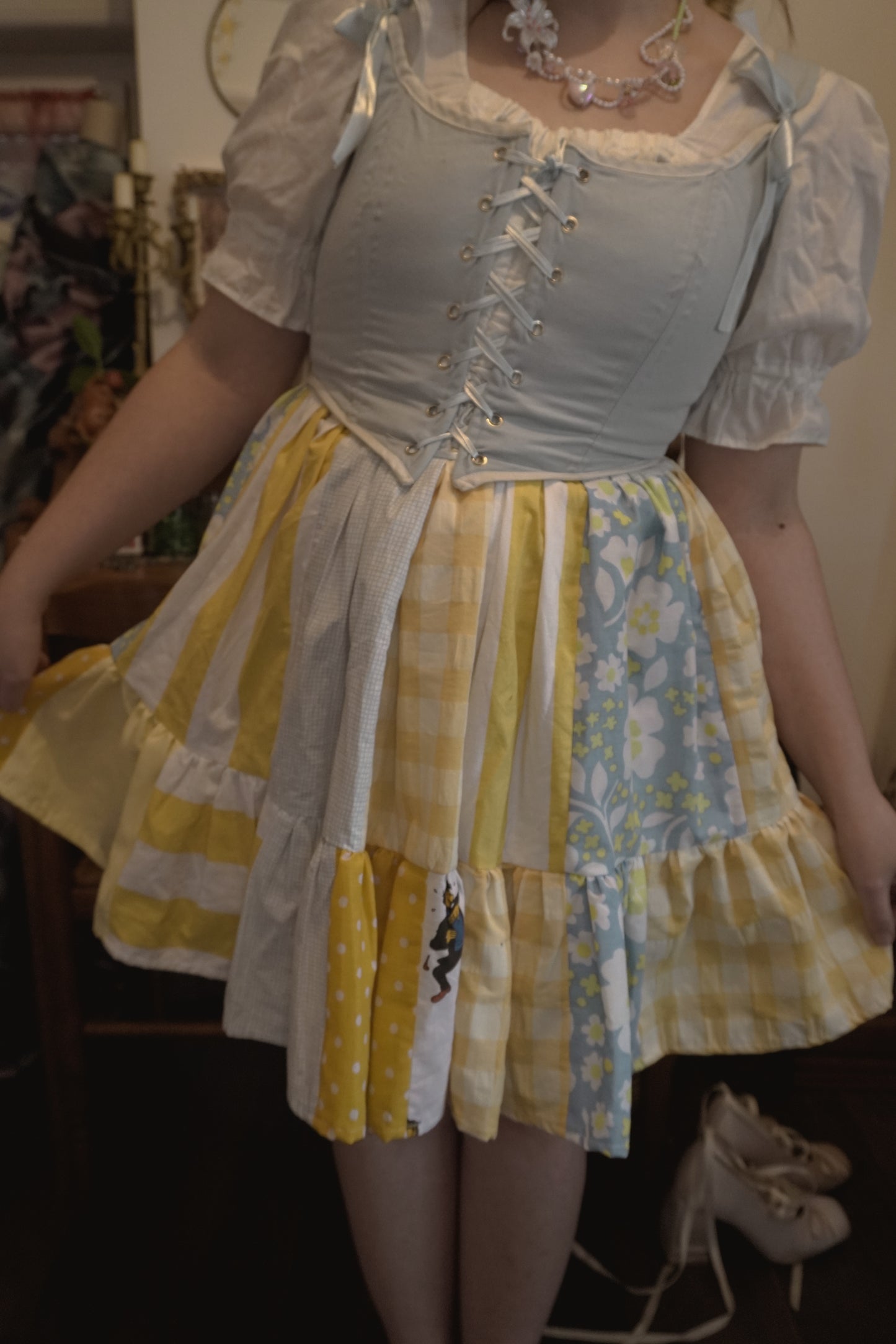 Jupe patchwork