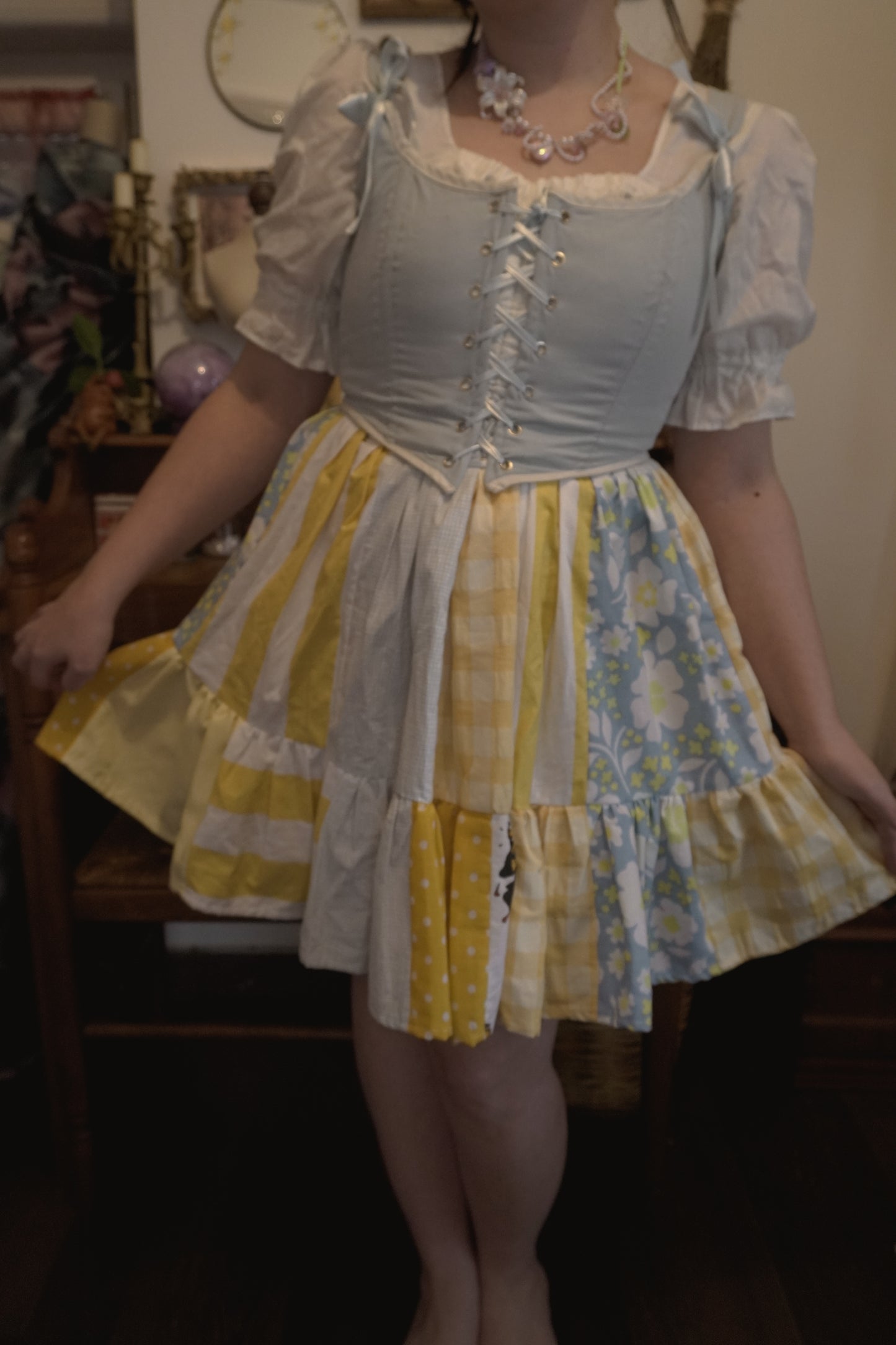 Jupe patchwork