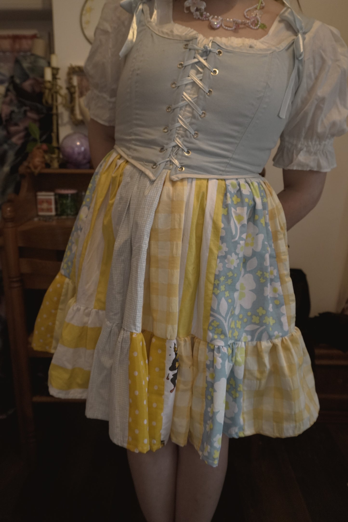 Jupe patchwork