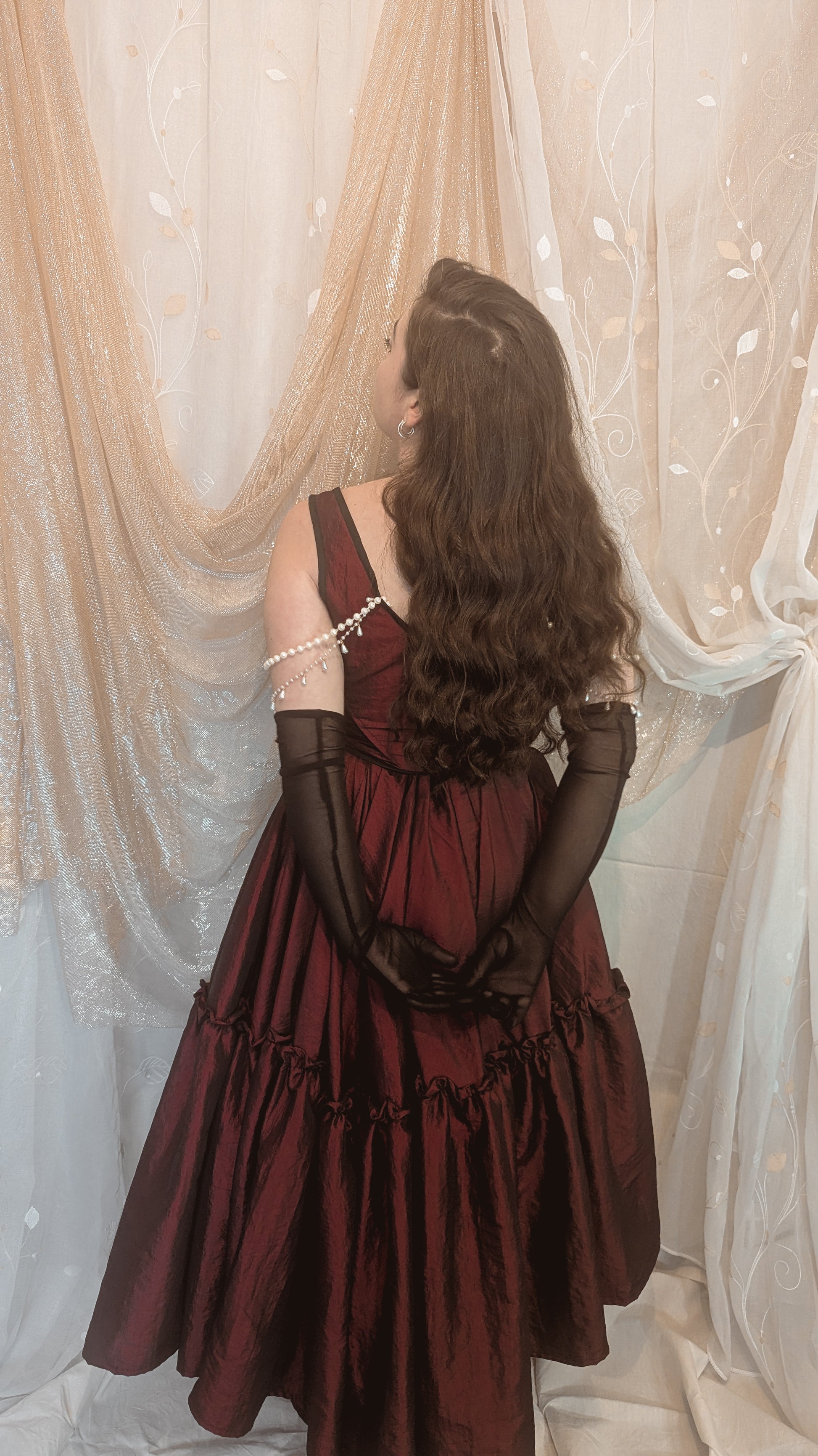 robe amour fait sur mesure artisanale corset et jupe dos