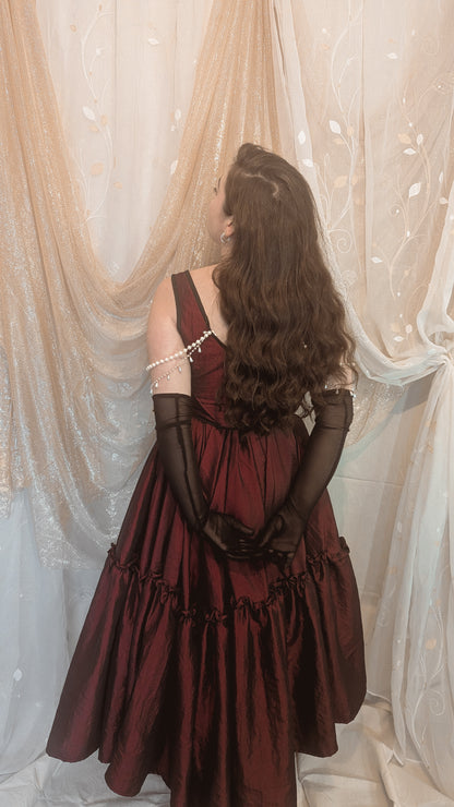 robe amour fait sur mesure artisanale corset et jupe dos